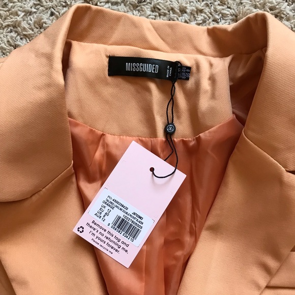 NWT Missguided double pocket tailored blazer - Picture 5 of 6